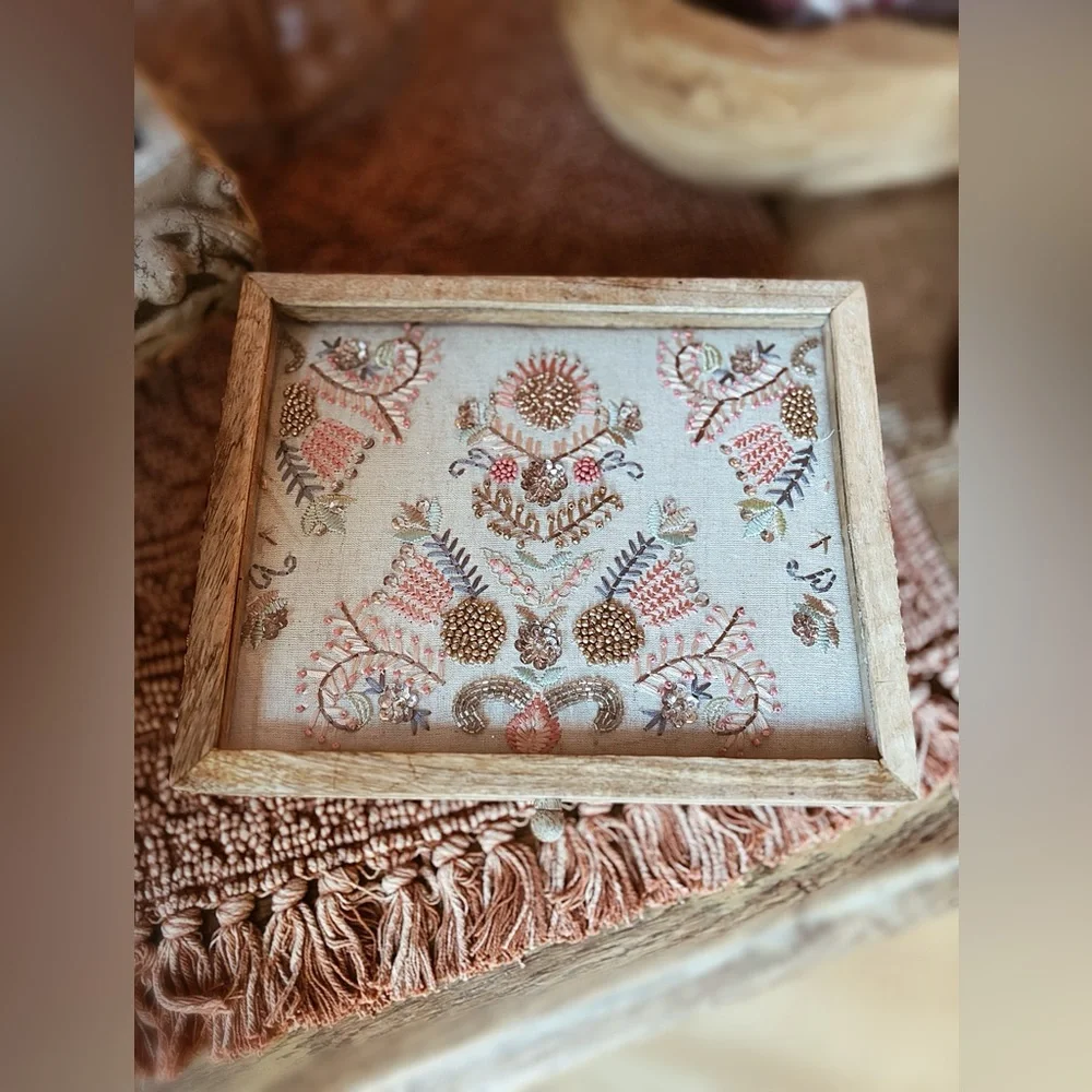 Jewelry Keepsake Wooden Box
